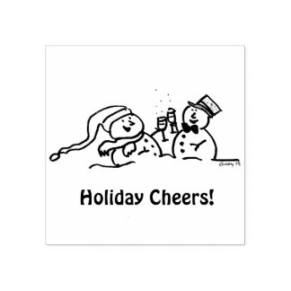 Holiday Cheer Gummistempel