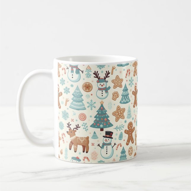 Holiday Cheer Pattern Collection Kaffeetasse (Links)