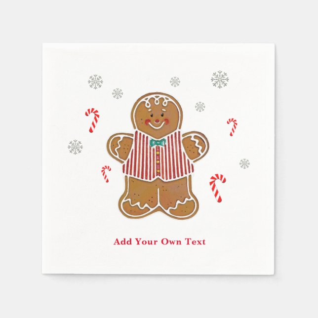 Holiday Cheer Serviette (Vorderseite)