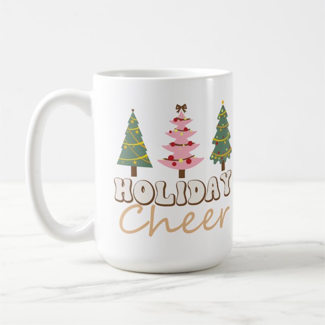 Holiday Cheer Tasse - Perfektes Weihnachtsgeschenk (Links)