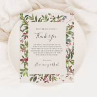 Holiday Chic Botanical | Champagner Dankeschön Kar