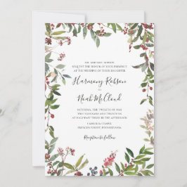Holiday Chic Botanical | Einladung zur White Weddi