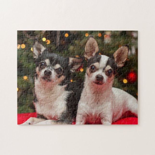 Holiday Chihuahua Puzzle (Horizontal)
