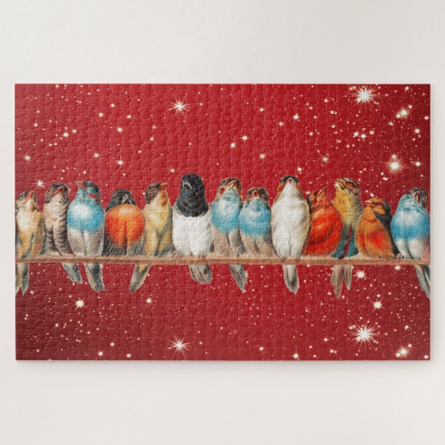 Holiday Chirping Puzzle (Horizontal)