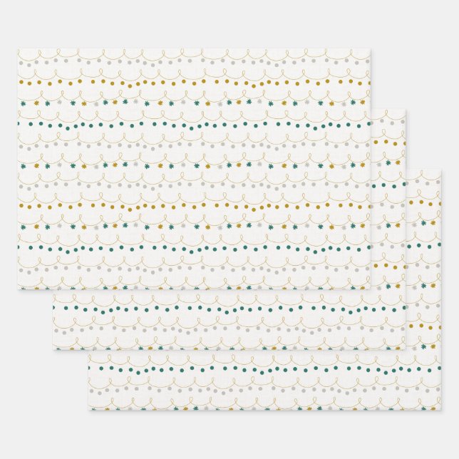 Holiday Christmas  Geschenkpapier Set (Set)