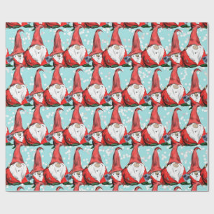 Holiday Christmas Gnomes Jolly Geschenkpapier
