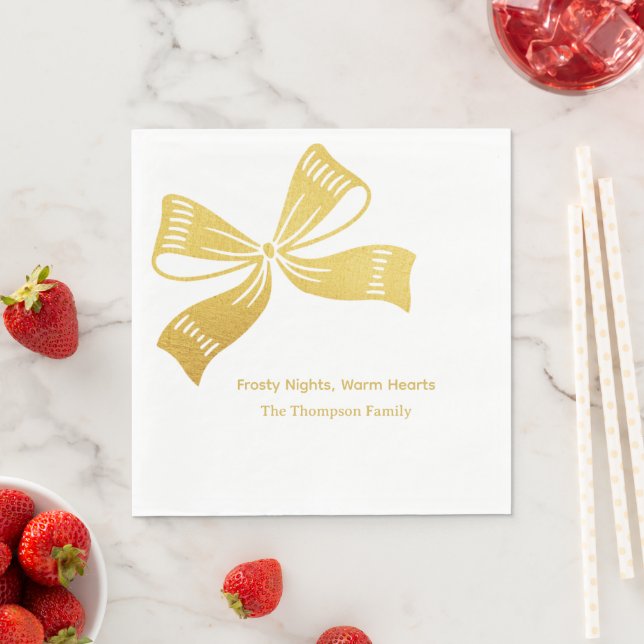 Holiday Christmas Paper Napkins Serviette (Beispiel)