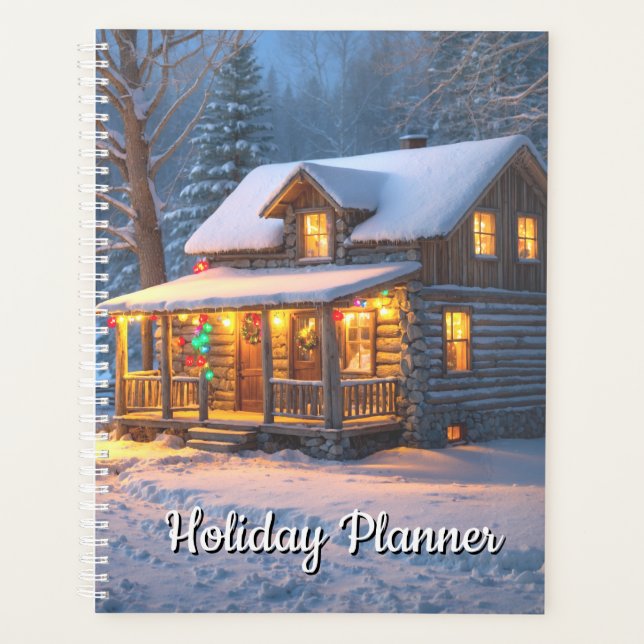 Holiday Christmas Planner Planer (Vorderseite)
