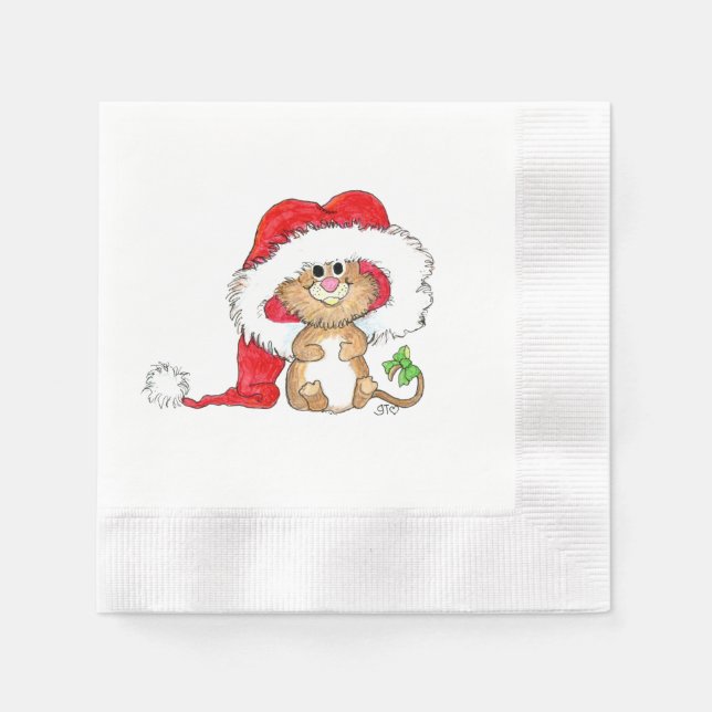 Holiday Cocktail Napkins Serviette (Vorderseite)