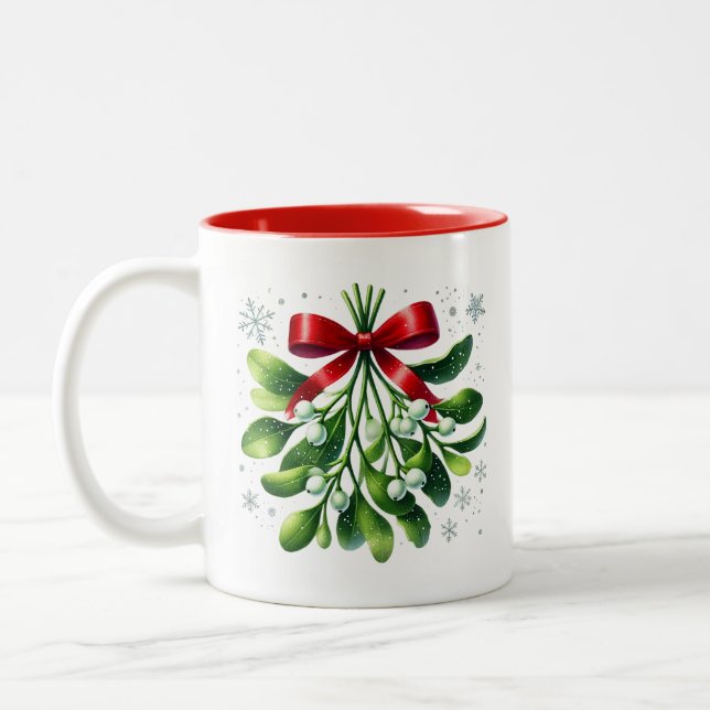 Holiday Coffee Tasse (Links)