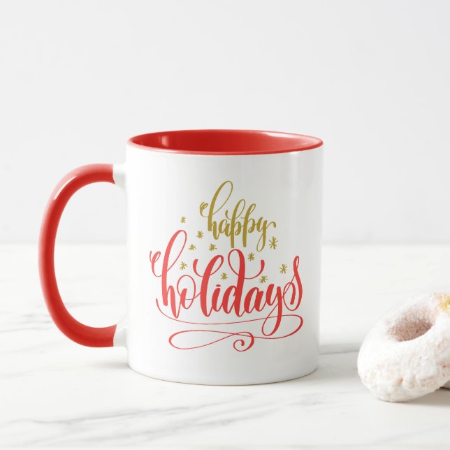 Holiday Coffee Tasse (Mit Donut)