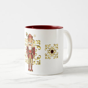 Holiday Coffee Tasse-Christmas Nutcracker Zweifarbige Tasse
