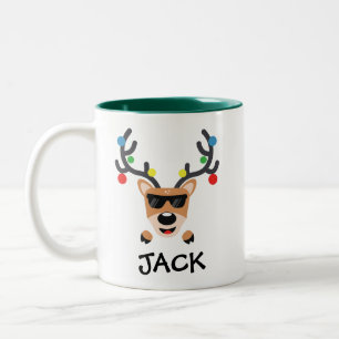 Holiday Coffee Tasse   Coole Rentiere