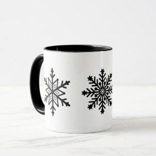 Holiday Coffee Tasse Schneeflocken