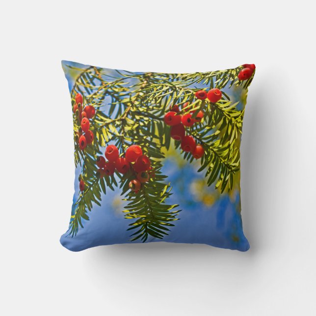 Holiday Conifer Kissen (Vorderseite)