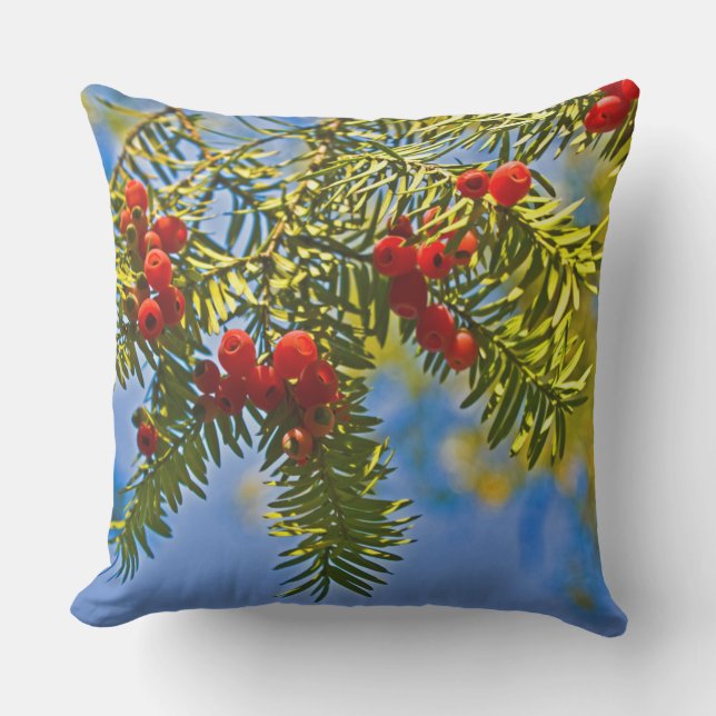 Holiday Conifer Kissen (Vorderseite)