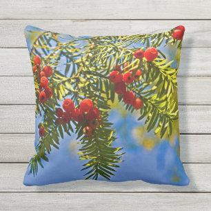 Holiday Conifer Kissen Für Draußen