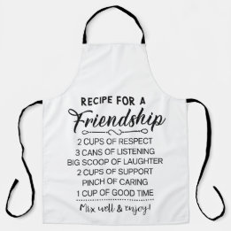 Holiday Cooking Gift | Family Kitchen Apron Schürze