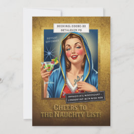 Holiday Crimes Unit – Virgin Mary, Naughty or Nice Einladung