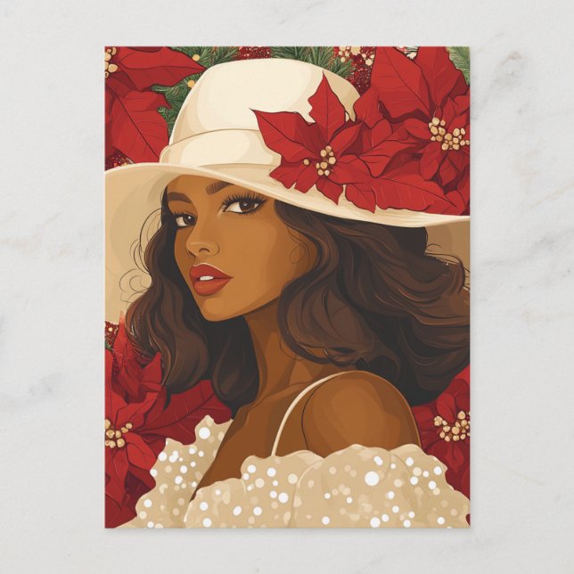 HOLIDAY CROWN #2 FEIERTAGSPOSTKARTE (Vorderseite)