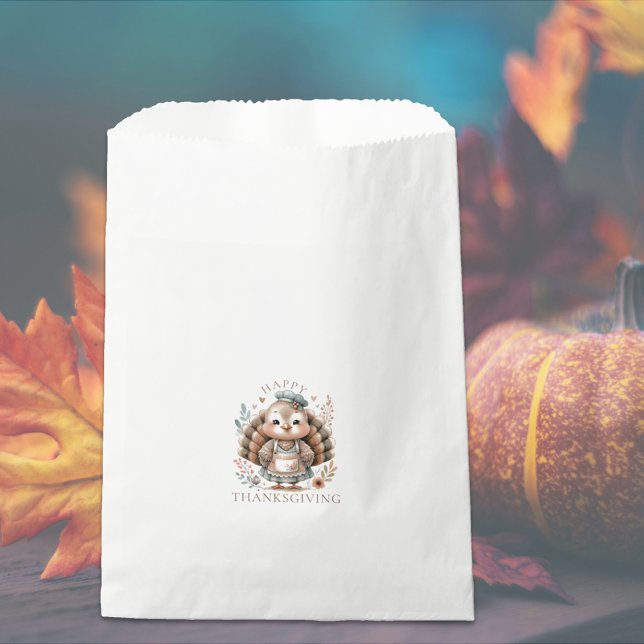 Holiday Custom Türkei Geschenktütchen (Holiday Turkey Favor Bag)