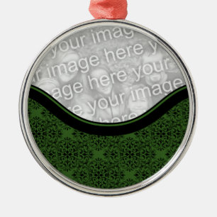 Holiday Damask Premium Ornament