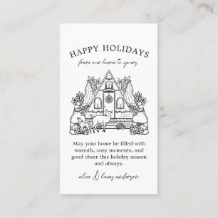 Holiday Deer Zuhause DIY Weihnachtsgeschenke Tags