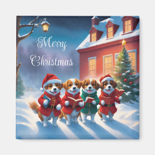 Holiday Dogs Magnet