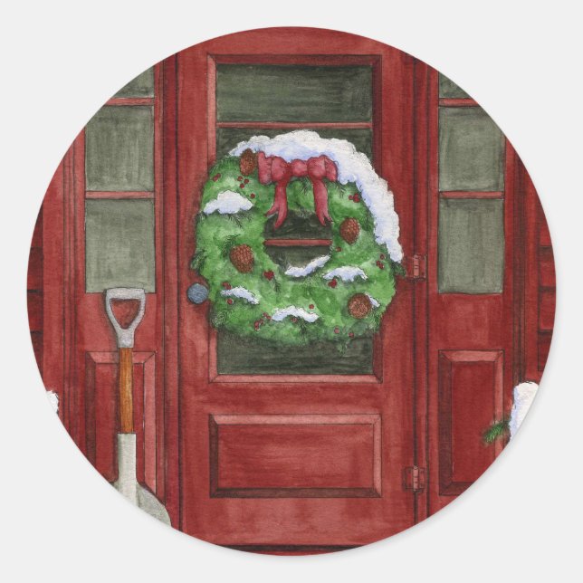 Holiday Door Sticker (Vorderseite)