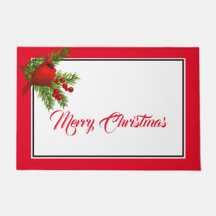 Holiday Doormat-Kardinal Fußmatte