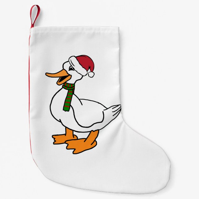 Holiday Duck Christmas Strumpf Kleiner Weihnachtsstrumpf (Vorderseite)