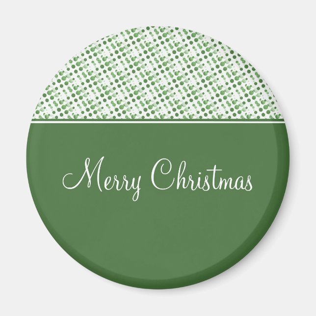 Holiday Effervescence Christmas Magnet (Vorne)