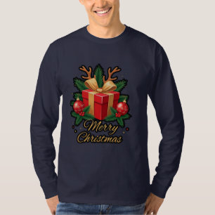 "Holiday Elegance: Geschenke, Bäume & Rentier Deli T-Shirt
