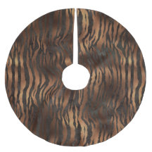 Holiday Elegante Tiger Print Bronze Siena