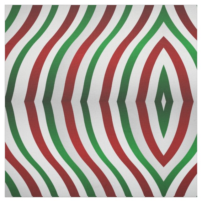 Holiday Fabric Christmas Candy Cane Fabrics Custom Stoff (Muster)