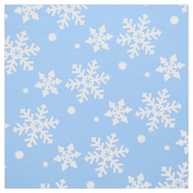 Holiday Fabric Weihnachten Snowflake Stoffe Custom (Muster)