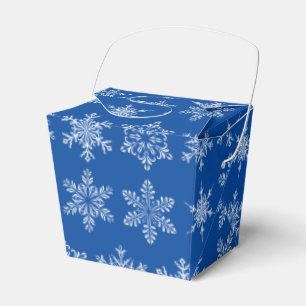 Holiday Favor Leckerei Box-Snowflakes Geschenkschachtel