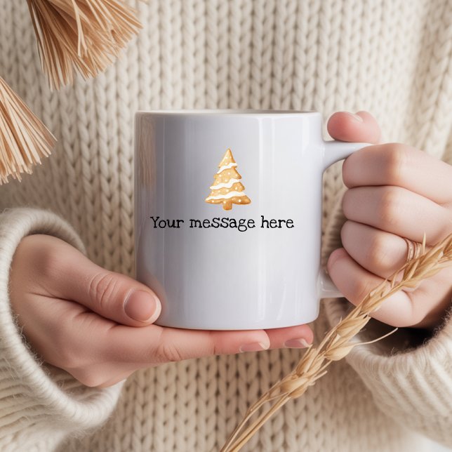 Holiday Festive Mug with Custom Text for Mom & Dad Kaffeetasse (couple christmas mug, christmas mug gift set, santa mug, cozy christmas mug, hot cocoa mug,)