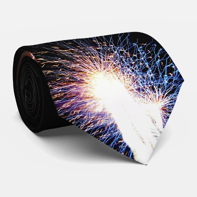 HOLIDAY FIREWORK Neck Tie Krawatte (Gerollt)