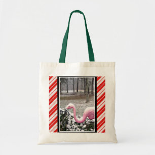 Holiday Flamingo Tote Bag Tragetasche