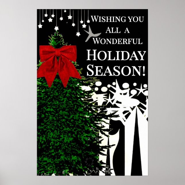 HOLIDAY FOAM BOARD POSTER (Vorne)