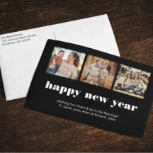 Holiday Foto Collage Modern