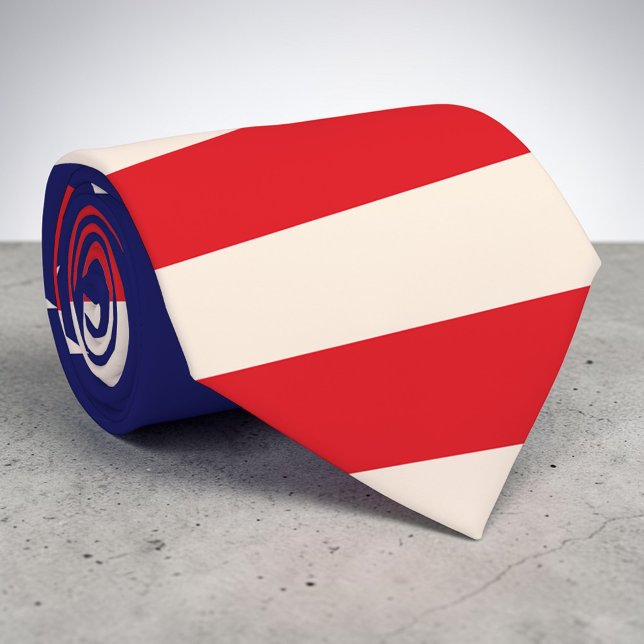 Holiday - Fourth of July American Flag Necktie Krawatte (Von Creator hochgeladen)