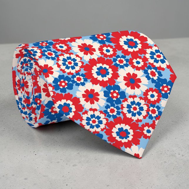 Holiday - Fourth of July Patriotic Necktie Krawatte (Von Creator hochgeladen)