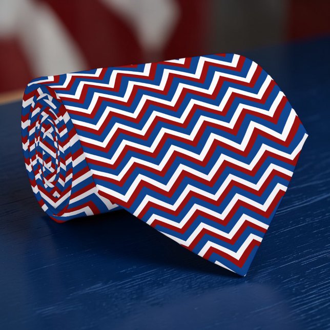 Holiday - Fourth of July Patriotic USA Necktie Krawatte (Von Creator hochgeladen)