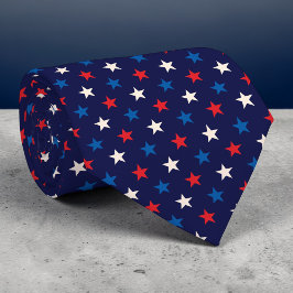 Holiday - Fourth of July Stars Necktie Krawatte