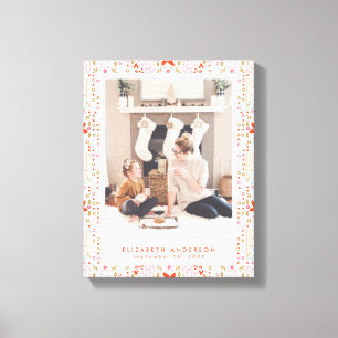 Holiday Frame Canvas Print Leinwanddruck