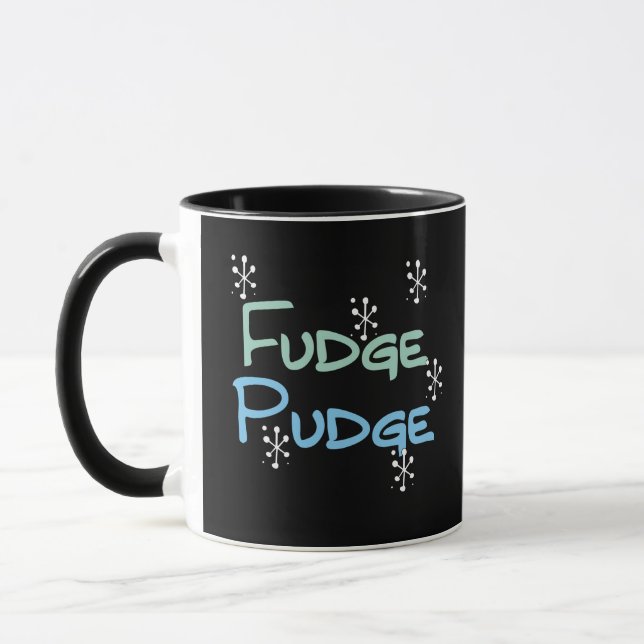 Holiday Fudge Pudge Tasse (Links)