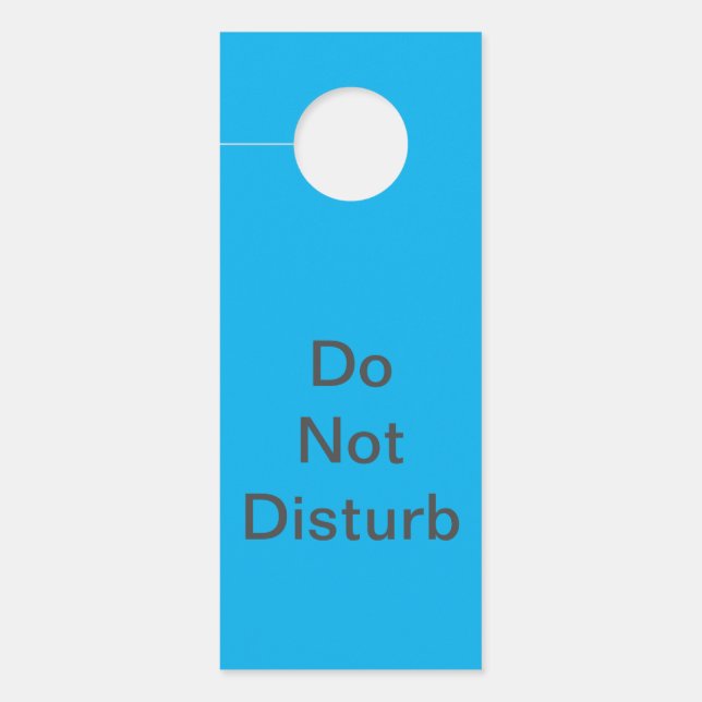 Holiday & Funny Door Hangers | Hotel & Acrylic Sto Türanhänger (Vorderseite)