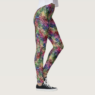 Holiday Garland Mehrfarbige Leggings